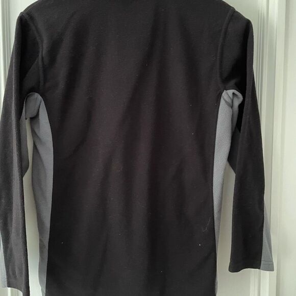 Everlast black and Gray quarter zip fleece top M 10-12 - Picture 2 of 3